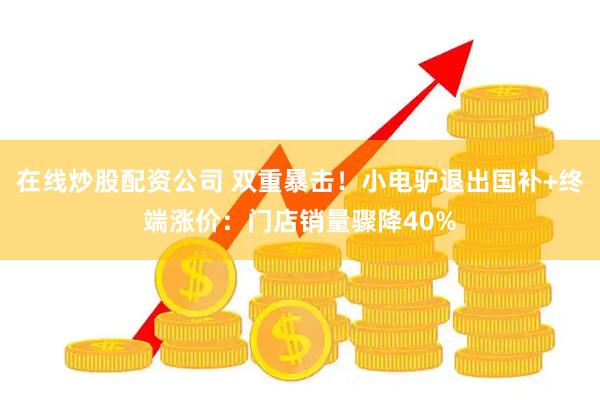 在线炒股配资公司 双重暴击！小电驴退出国补+终端涨价：门店销量骤降40%
