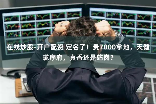 在线炒股-开户配资 定名了！贵7000拿地，天健珑序府，真香还是站岗？